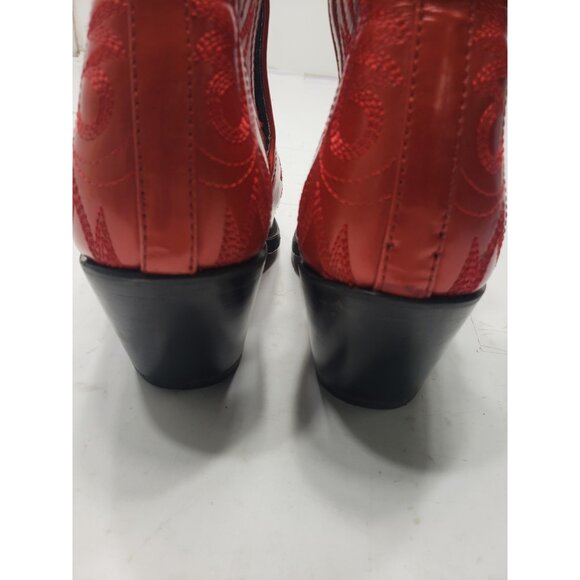 Ariat Ladies Dixon Queen Of Hearts Western Booties Style 10042455 Size 9B - Picture 8 of 10